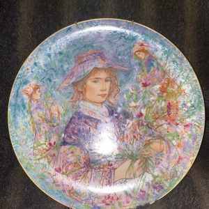 Flower Girl of Provence by Edna Hibel